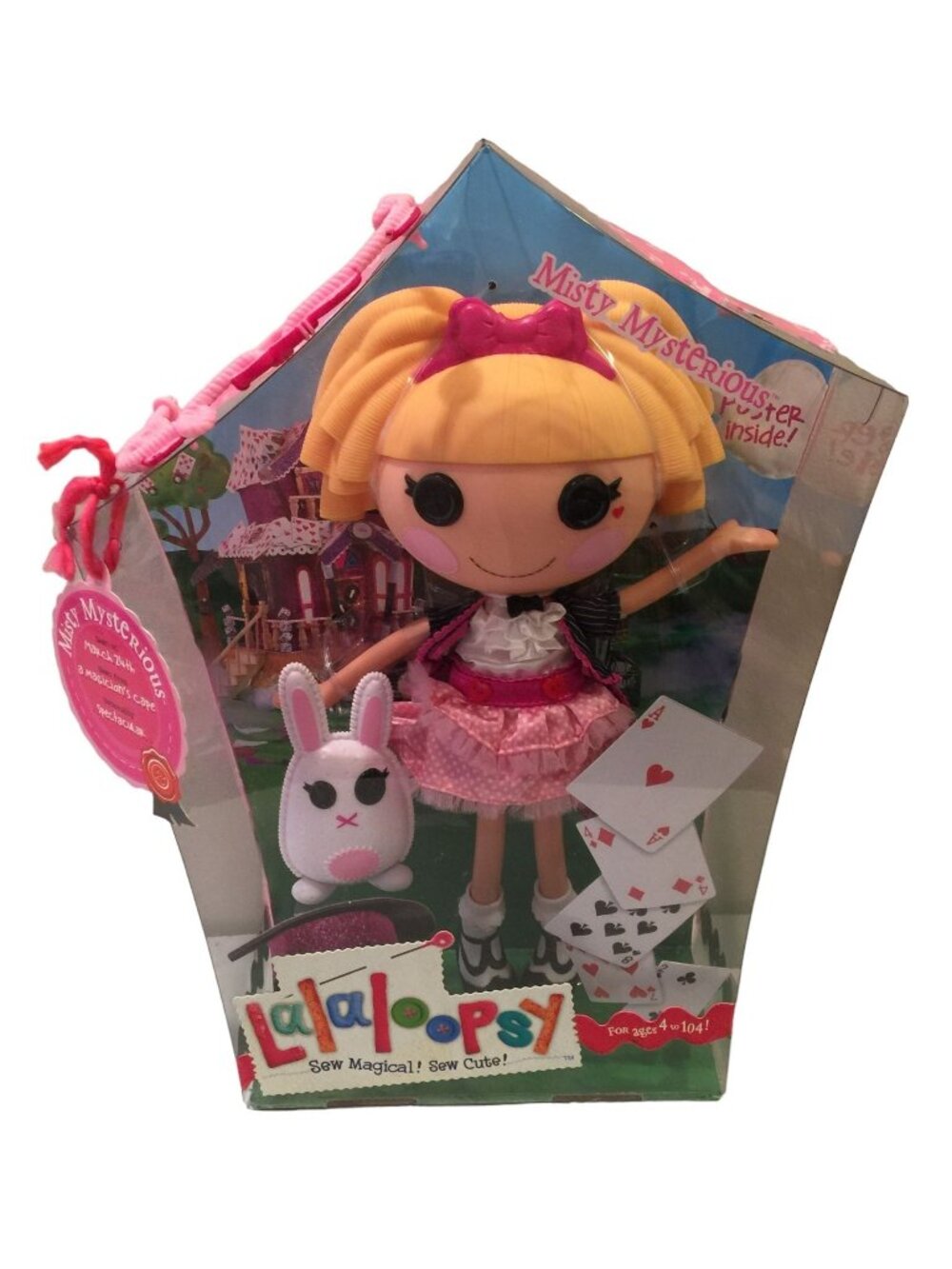 LALALOOPSY MISTY MYSTERIOUS Character 12" Doll White Rabbit Poster